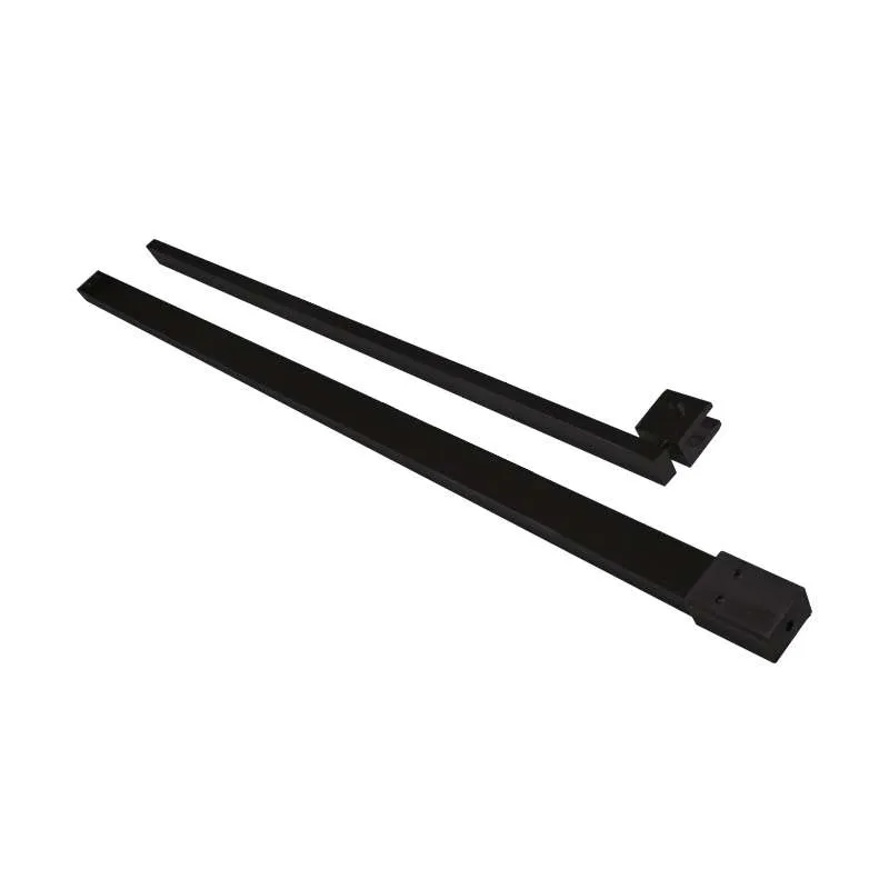 Teleskopski nosač tuš stakla Black 70-115 