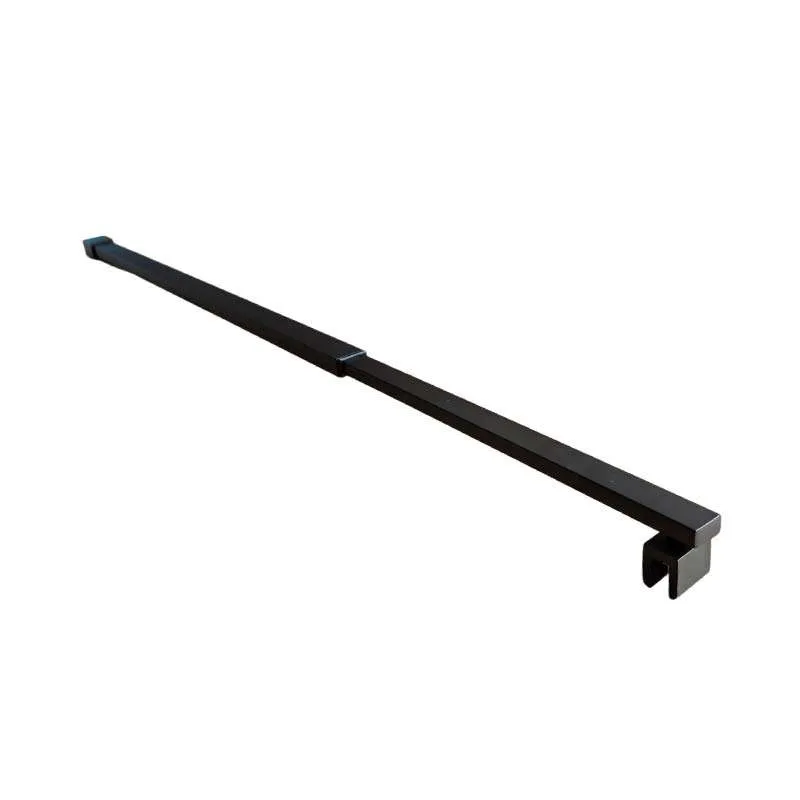 Teleskopski nosač tuš stakla Black 70-115 
