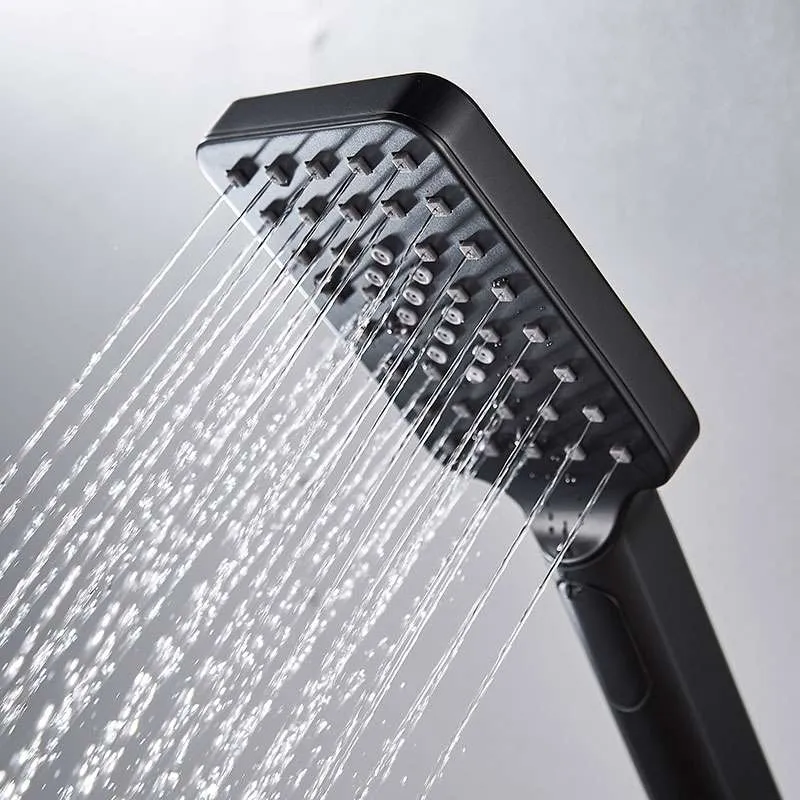 Quadro tuš ručica set black 