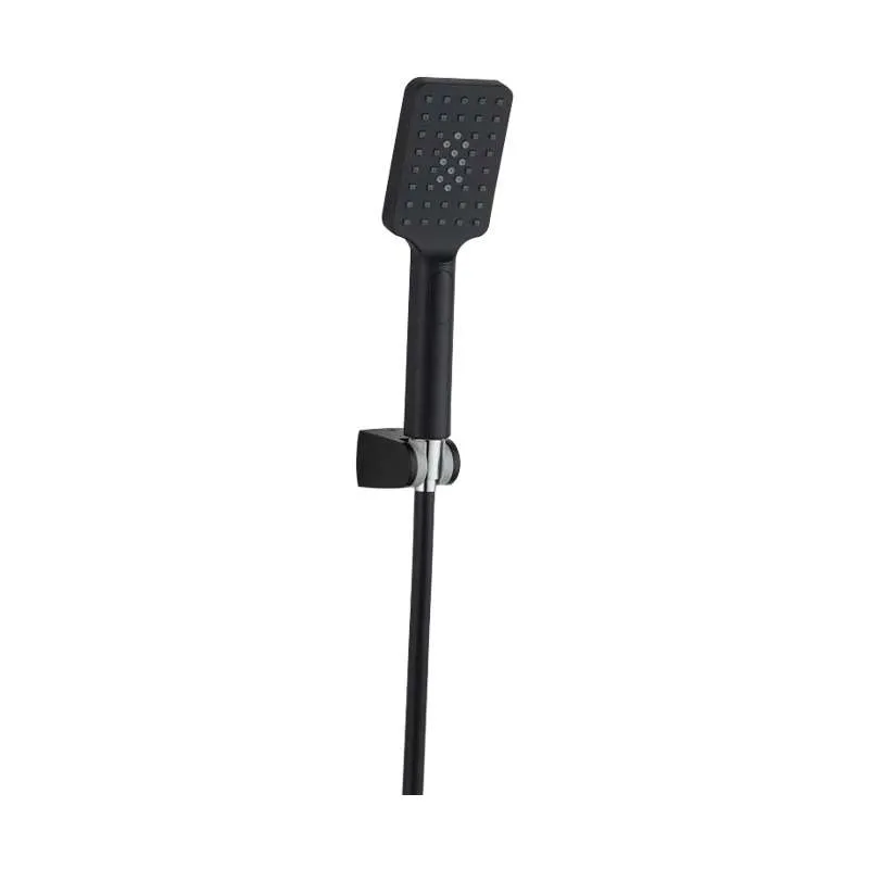 Quadro tuš ručica set black 