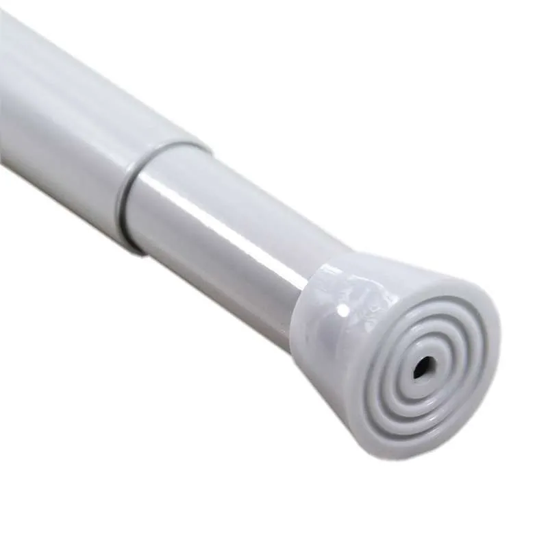 Metalna bela šipka za zavesu 120-220cm 
