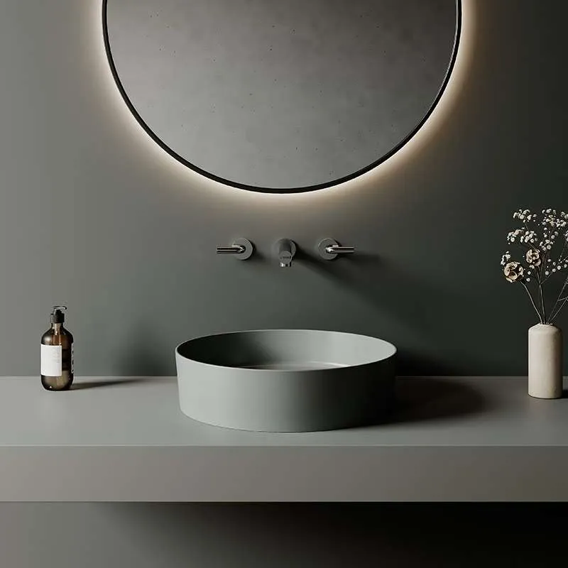 Loop lavabo Cool grey 45cm 