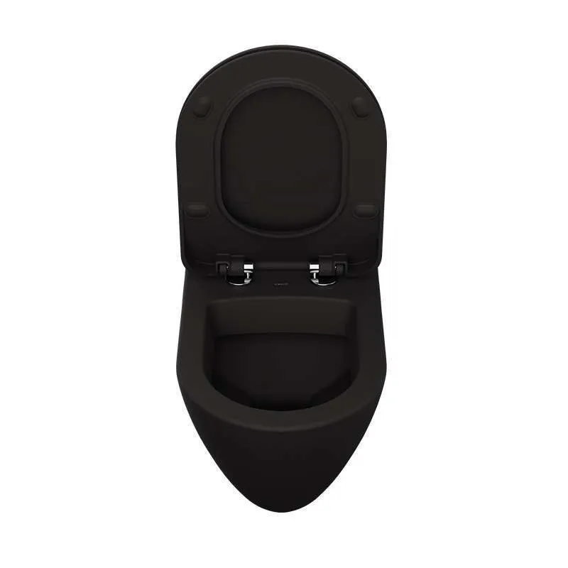 Terra konzolna WC šolja Matt black 