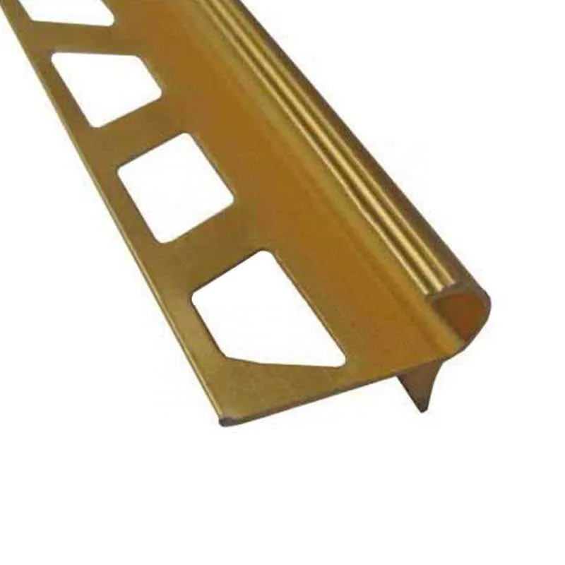 Lajsna za stepenice 10mm UC Mat zlato 