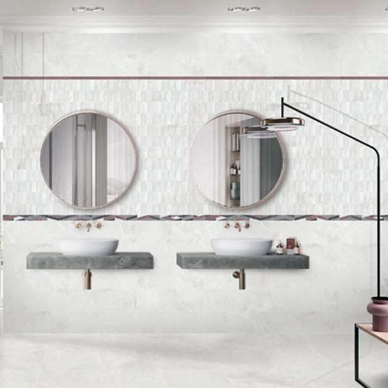 Ancona White 20x60cm 