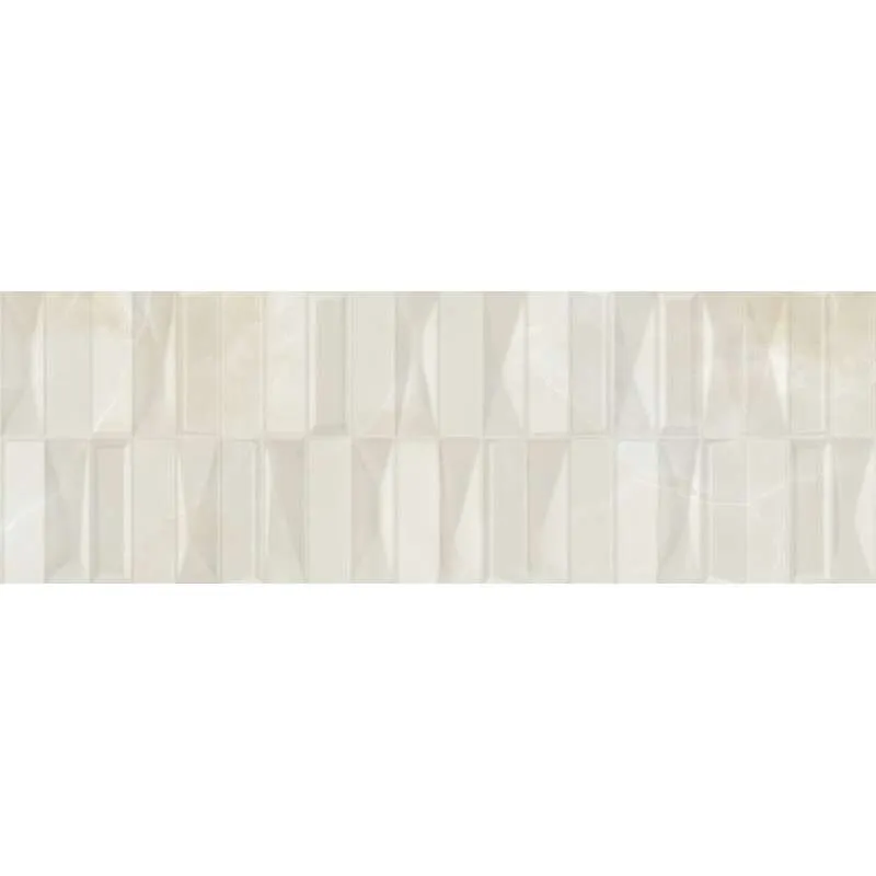 Ancona Ivory Geometric 20x60cm 