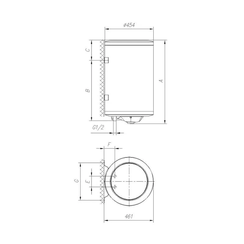 Gorenje bojler Standard 80l TGR 