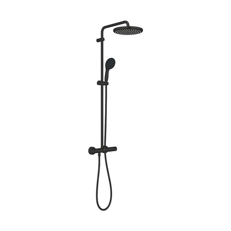 Tempesta System 250 usponski tuš crni 