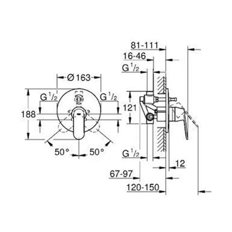 Eurosmart Cosmopolitan ugradna 32879000 