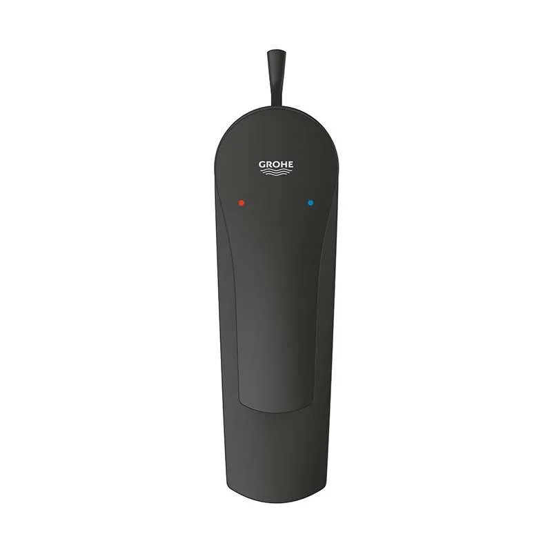 Eurosmart baterija za lavabo S mat crna 