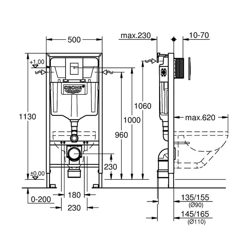 Grohe Rapid SL set 3 u 1 