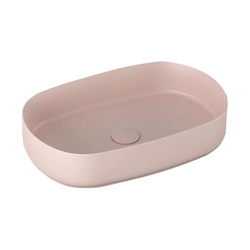 Infinity nadgradni lavabo 55cm salmon 