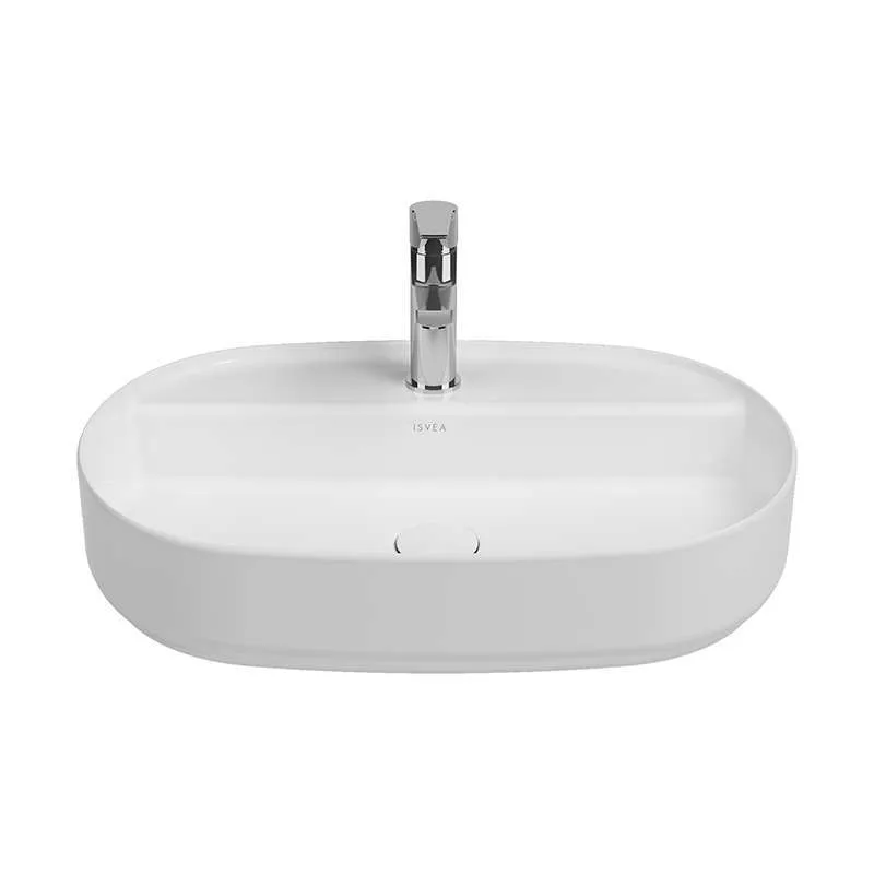 Infinity nadgradni lavabo 60cm beli 