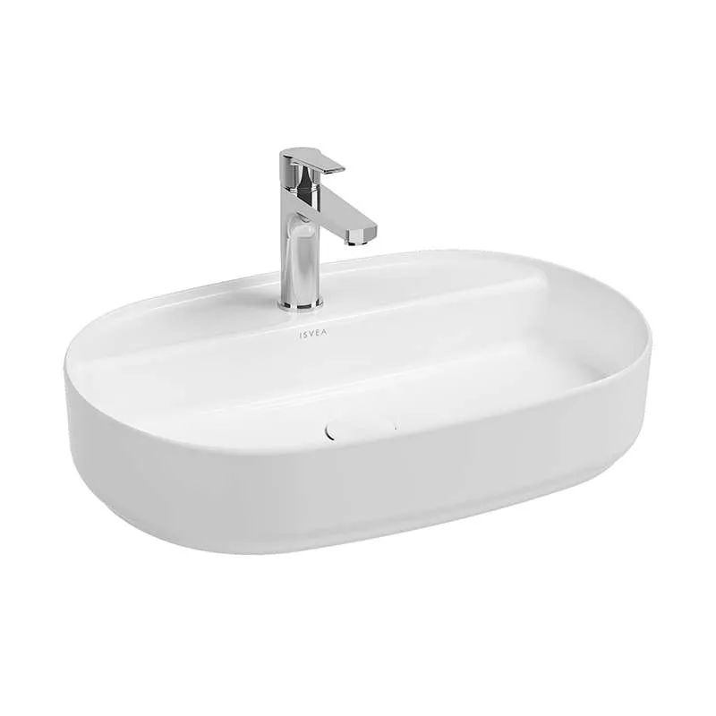 Infinity nadgradni lavabo 60cm beli 