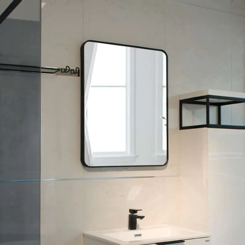 Ogledalo za kupatilo Torino Black 60x75 