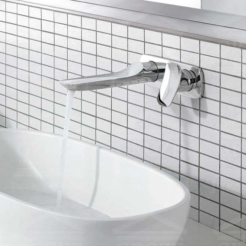 Amba zidna baterija za lavabo 