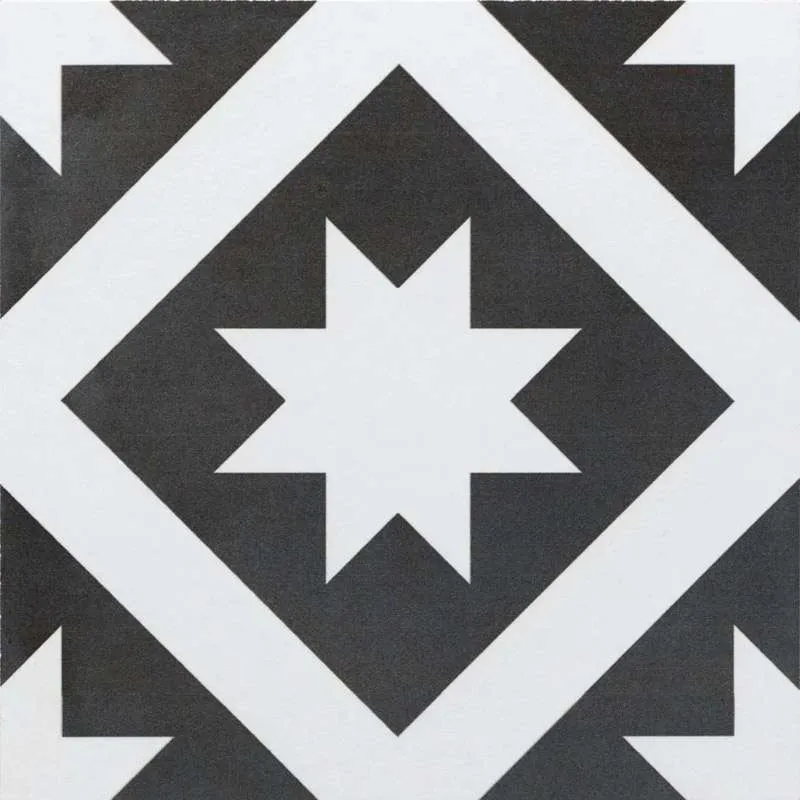 Wald Black 20x20cm 