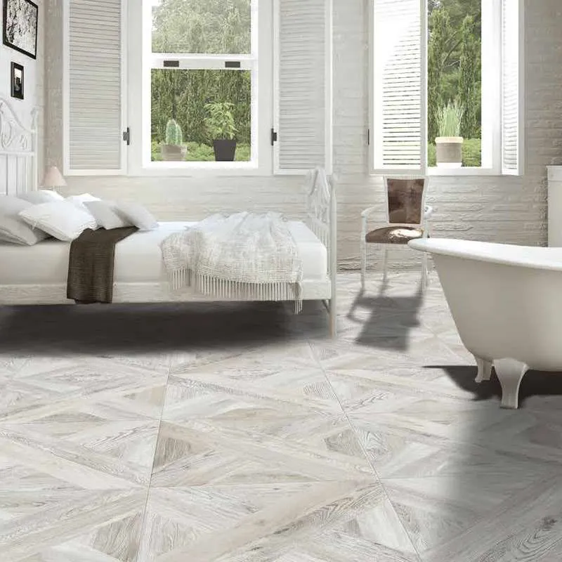 Intarsio Bianco Rett Matt 61x61cm 
