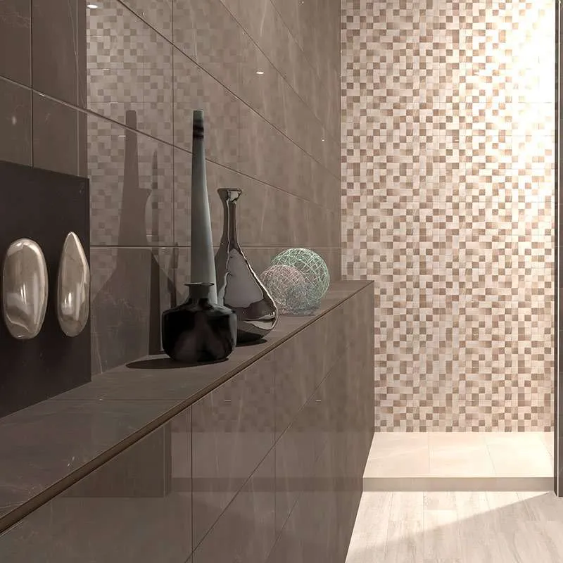 Elegant Mosaic 3D Crema 60x20cm 