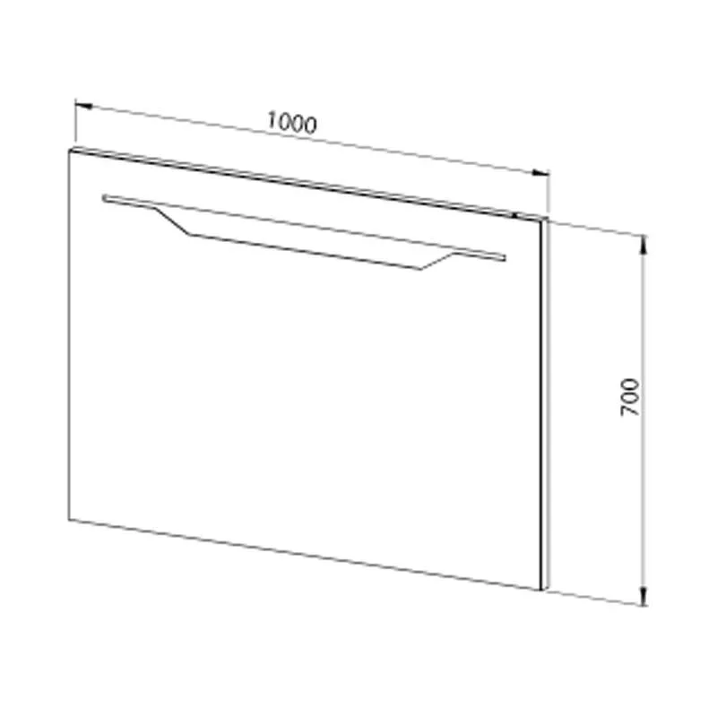 Smart LED ogledalo za kupatilo 100cm 