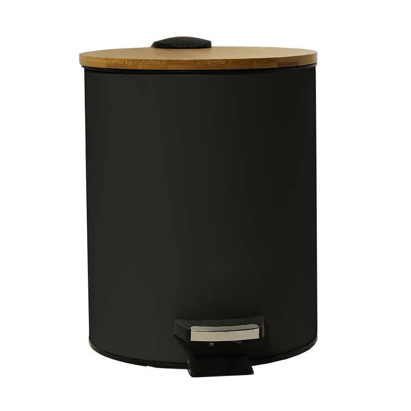 Bamboo metalna kanta Black 5l 