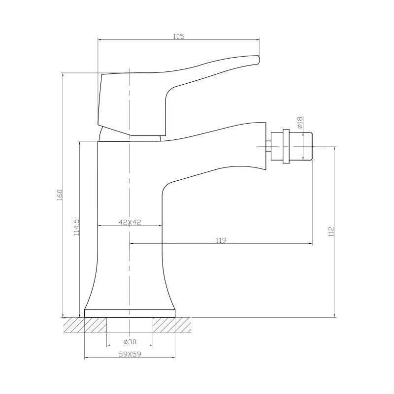 Baterija za bide ST1036 