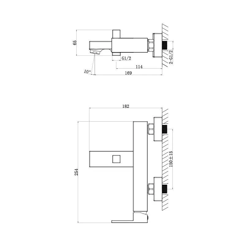 Quadro baterija za kadu black 