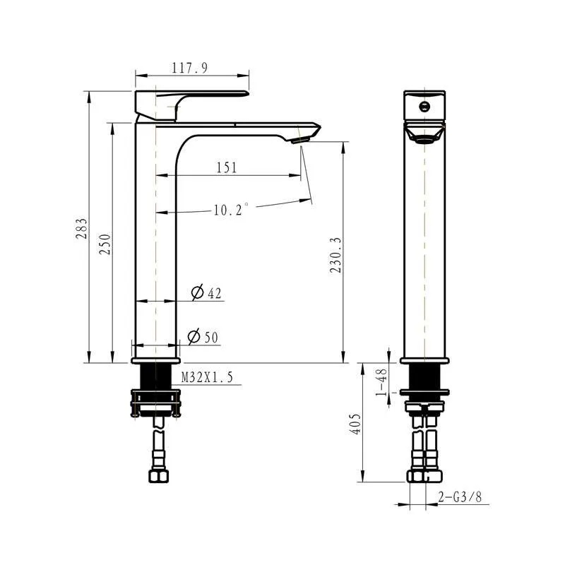 Baterija za lavabo ST9512-1 