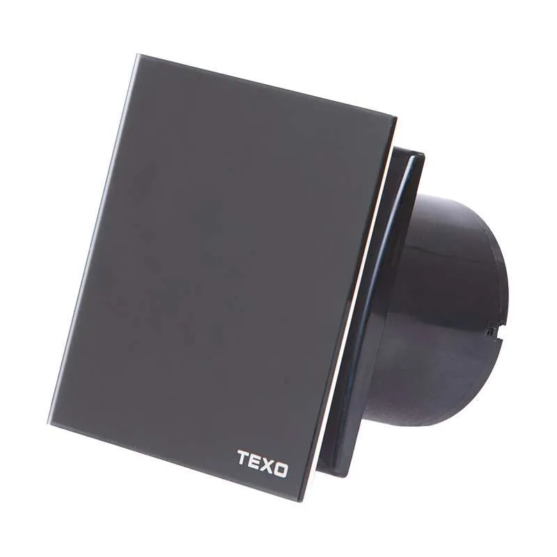 Ventilator za kupatilo Air Pro flat black glass 100 