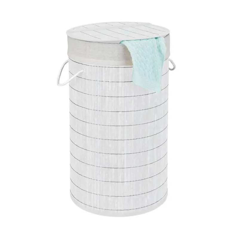 Bamboo White korpa za veš 55l 