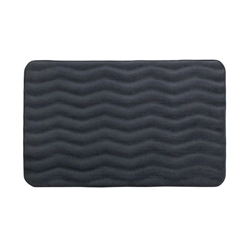 Wave Anthracite prostirka 50x80cm 