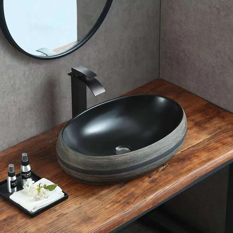 Santa Fe Grey nadgradni lavabo 