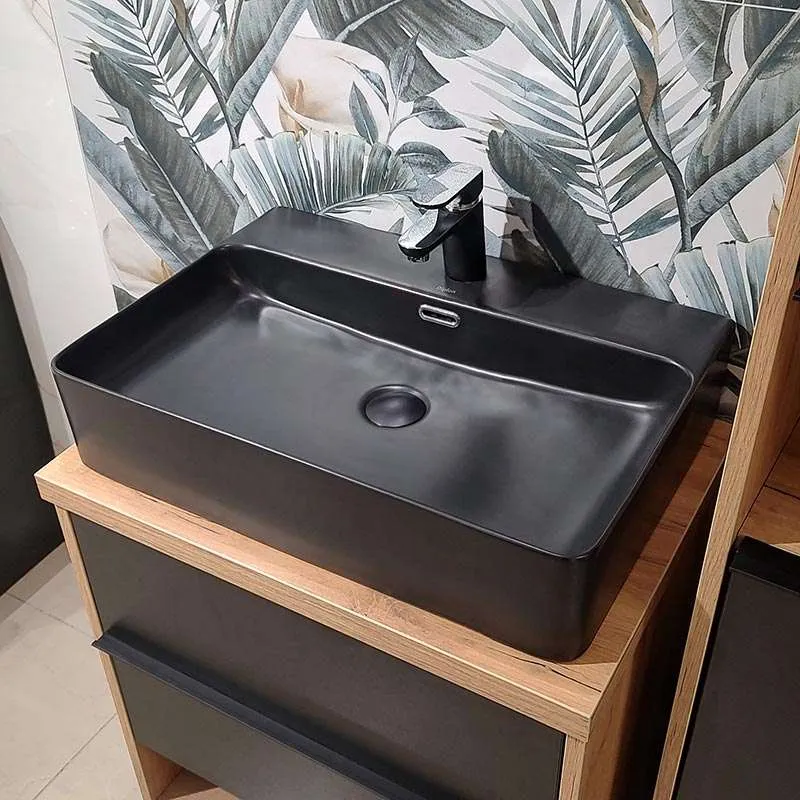 Kairo univerzalni lavabo mat crni 