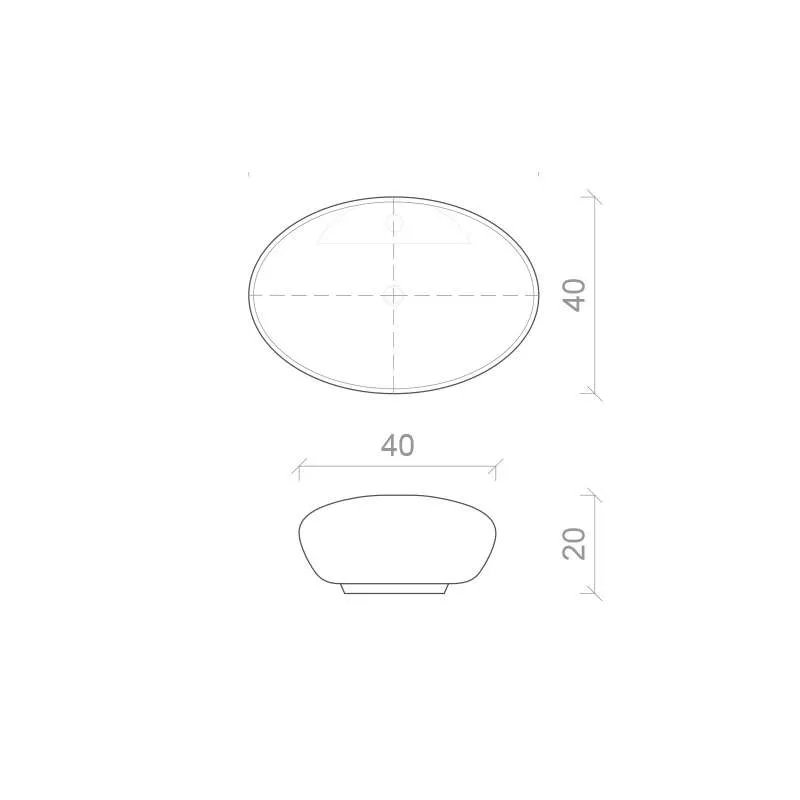 Panama nadgradni lavabo 