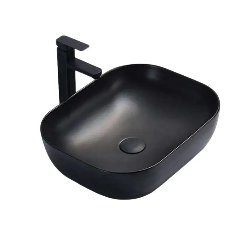 Manila Black nadgradni lavabo 