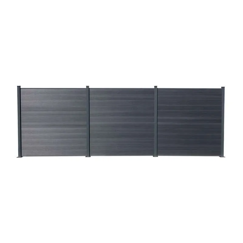WPC daska za ogradu Dark Grey 179x15 