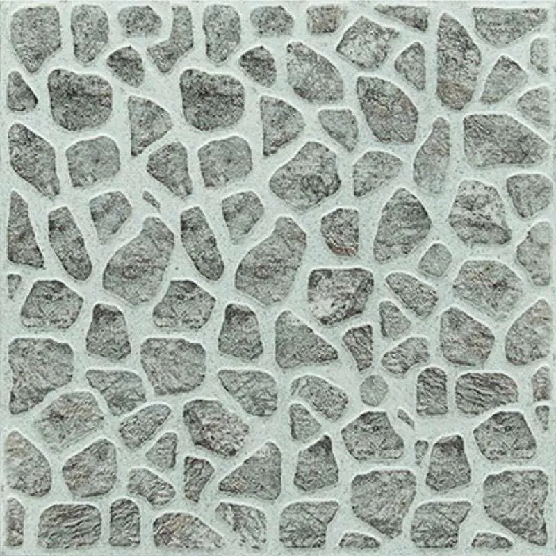 Pebbles Grey Rustic 33x33cm 