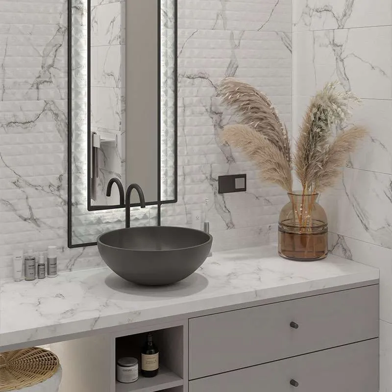 Marble Statuario Cubic 30x80cm 